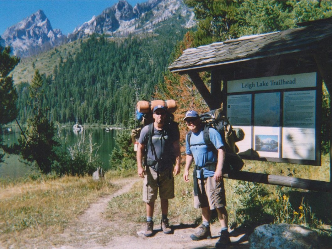 Backpacking the Grand Tetons Leigh Lake Trail Head